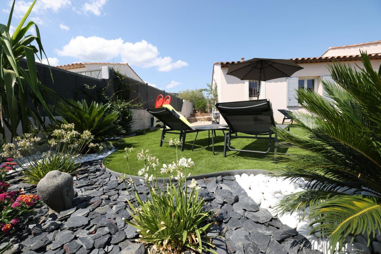 Superbe Villa Climatisee, Piscine, Jardin, Parking Le Plan-de-la-Tour Zewnętrze zdjęcie